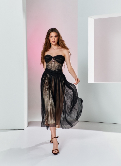 The model of the dress 1017b